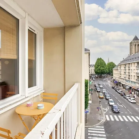 Cosy Avec Balcon, Centre-ville De *